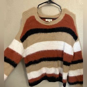 Balloon sleeve sweater